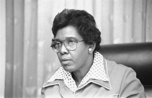Barbara Jordan, 1976 member of the U.S. House of Representatives (D-Texas).